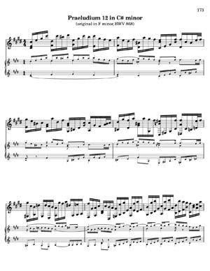 Bach Well Tempered Clavier for 7 string guitar Vol 2