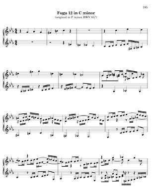 Bach Well Tempered Clavier for 7 string guitar Vol 2
