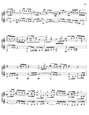 Bach Well Tempered Clavier for 7 string guitar Vol 2