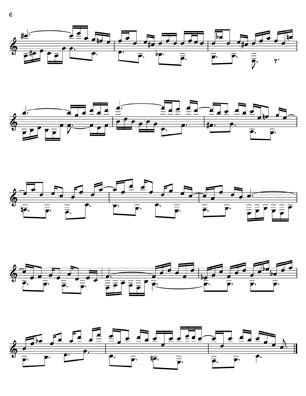 Bach Well Tempered Clavier for 7 string guitar Vol 3