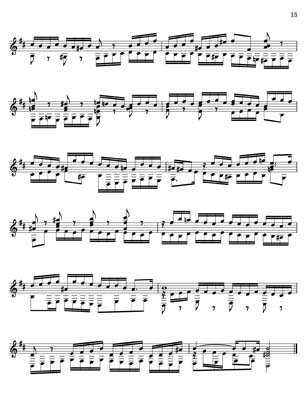 Bach Well Tempered Clavier for 7 string guitar Vol 3