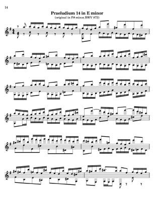 Bach Well Tempered Clavier for 7 string guitar Vol 3