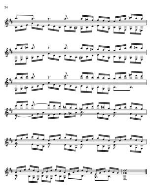 Bach Well Tempered Clavier for 7 string guitar Vol 3
