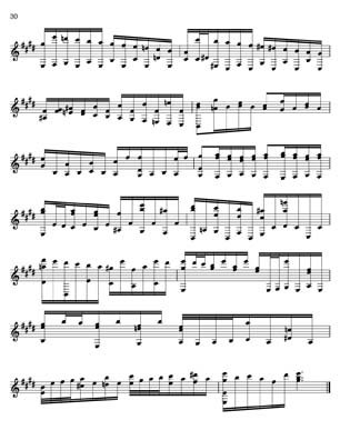 Bach Well Tempered Clavier for 7 string guitar Vol 3