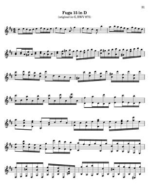 Bach Well Tempered Clavier for 7 string guitar Vol 3