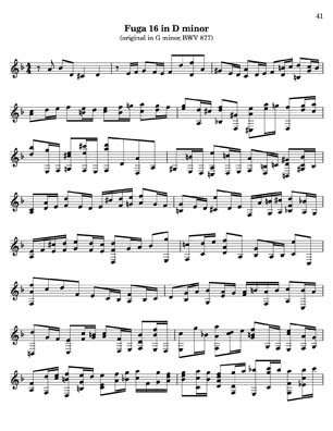 Bach Well Tempered Clavier for 7 string guitar Vol 3