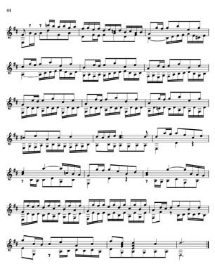Bach Well Tempered Clavier for 7 string guitar Vol 3