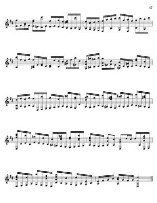 Bach Well Tempered Clavier for 7 string guitar Vol 3