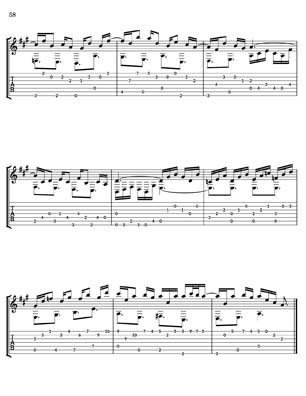 Bach Well Tempered Clavier for 7 string guitar Vol 3