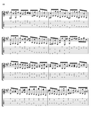 Bach Well Tempered Clavier for 7 string guitar Vol 3