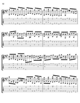 Bach Well Tempered Clavier for 7 string guitar Vol 3