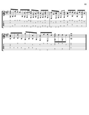 Bach Well Tempered Clavier for 7 string guitar Vol 3