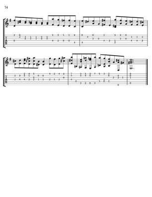 Bach Well Tempered Clavier for 7 string guitar Vol 3
