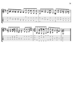 Bach Well Tempered Clavier for 7 string guitar Vol 3