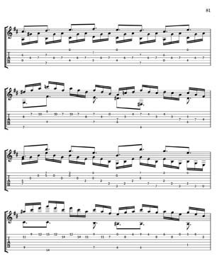 Bach Well Tempered Clavier for 7 string guitar Vol 3