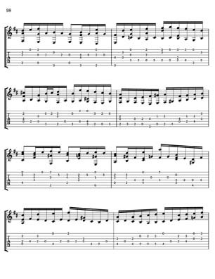 Bach Well Tempered Clavier for 7 string guitar Vol 3