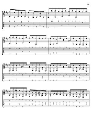 Bach Well Tempered Clavier for 7 string guitar Vol 3