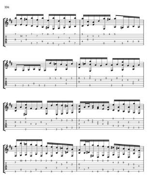 Bach Well Tempered Clavier for 7 string guitar Vol 3