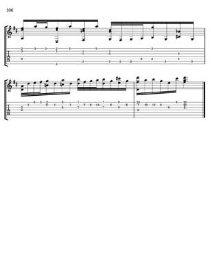 Bach Well Tempered Clavier for 7 string guitar Vol 3