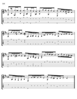 Bach Well Tempered Clavier for 7 string guitar Vol 3