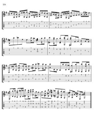 Bach Well Tempered Clavier for 7 string guitar Vol 3