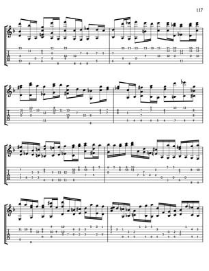 Bach Well Tempered Clavier for 7 string guitar Vol 3