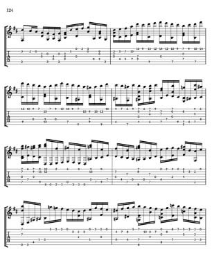 Bach Well Tempered Clavier for 7 string guitar Vol 3