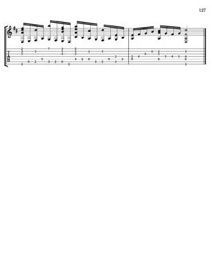 Bach Well Tempered Clavier for 7 string guitar Vol 3