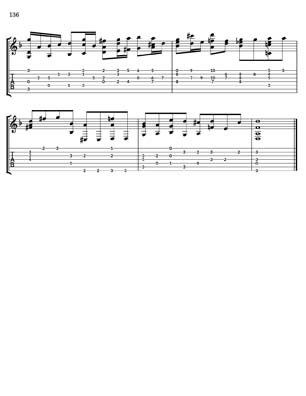 Bach Well Tempered Clavier for 7 string guitar Vol 3