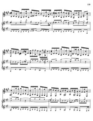 Bach Well Tempered Clavier for 7 string guitar Vol 3