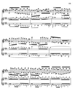 Bach Well Tempered Clavier for 7 string guitar Vol 3