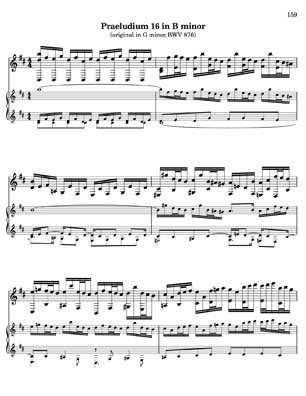 Bach Well Tempered Clavier for 7 string guitar Vol 3