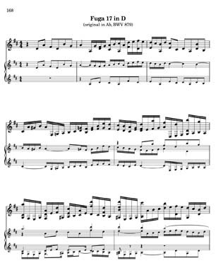 Bach Well Tempered Clavier for 7 string guitar Vol 3