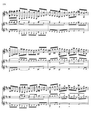 Bach Well Tempered Clavier for 7 string guitar Vol 3