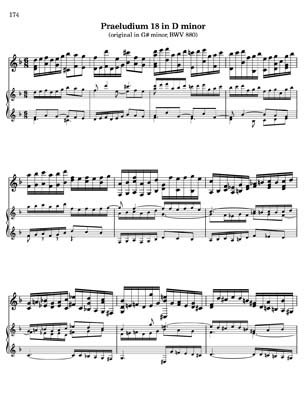 Bach Well Tempered Clavier for 7 string guitar Vol 3