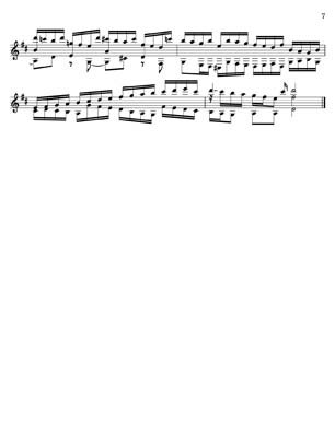 Bach Well Tempered Clavier for 7 string guitar Vol 4