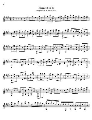 Bach Well Tempered Clavier for 7 string guitar Vol 4
