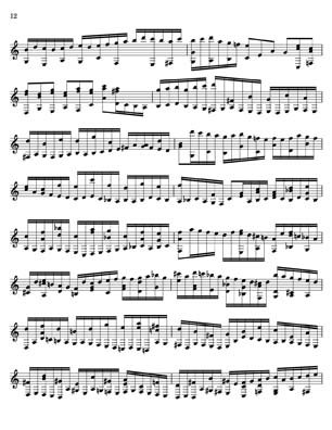 Bach Well Tempered Clavier for 7 string guitar Vol 4