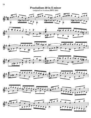 Bach Well Tempered Clavier for 7 string guitar Vol 4