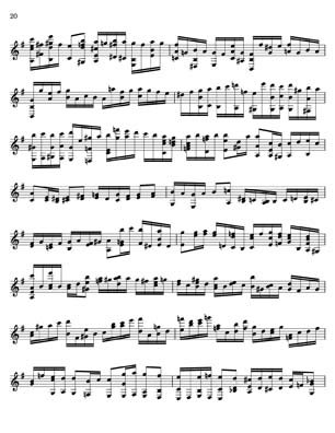Bach Well Tempered Clavier for 7 string guitar Vol 4