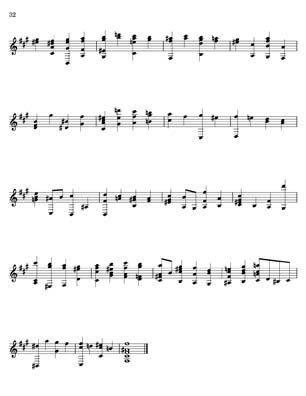 Bach Well Tempered Clavier for 7 string guitar Vol 4
