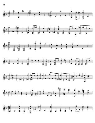 Bach Well Tempered Clavier for 7 string guitar Vol 4