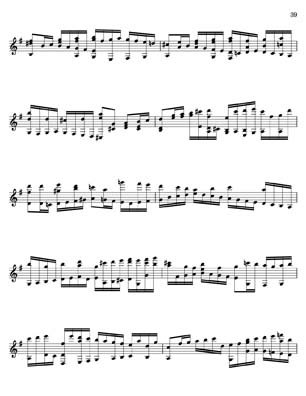 Bach Well Tempered Clavier for 7 string guitar Vol 4