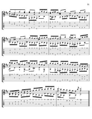 Bach Well Tempered Clavier for 7 string guitar Vol 4