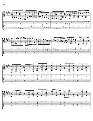 Bach Well Tempered Clavier for 7 string guitar Vol 4