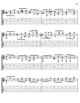 Bach Well Tempered Clavier for 7 string guitar Vol 4