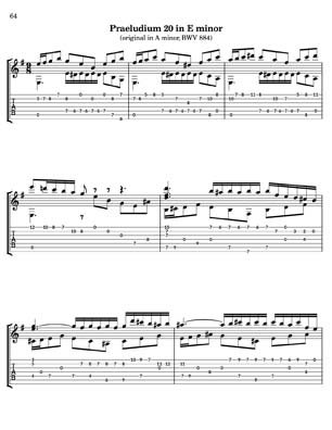 Bach Well Tempered Clavier for 7 string guitar Vol 4