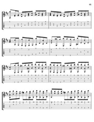 Bach Well Tempered Clavier for 7 string guitar Vol 4