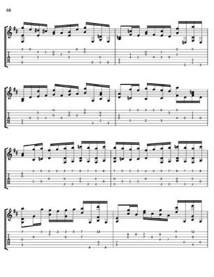 Bach Well Tempered Clavier for 7 string guitar Vol 4