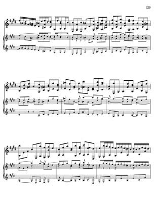 Bach Well Tempered Clavier for 7 string guitar Vol 4